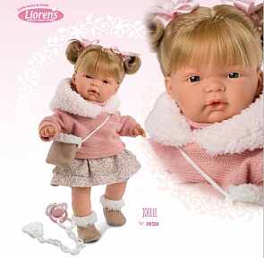 Интерактивная кукла Жоэлле, 38 см (Llorens Juan, S.L., L 38326veg)